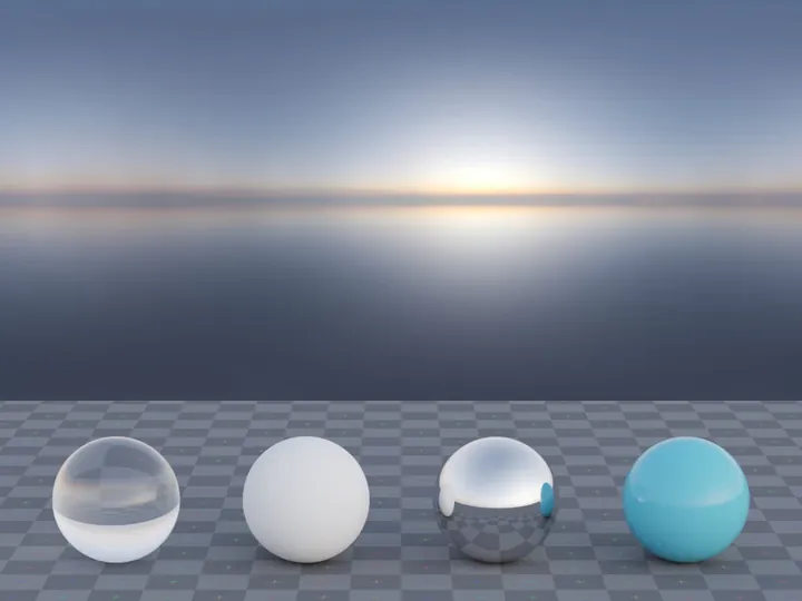 HDRI Qwantani at dawn